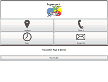 Tablet Screenshot of hopscotchtoys.com